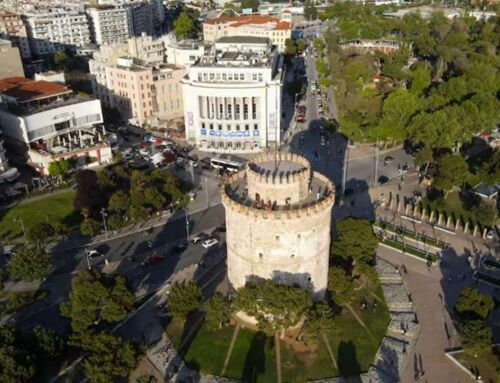 Θεσσαλονίκη – Λευκός Πύργος… Υπέροχα εναέρια πλάνα (Vid)
